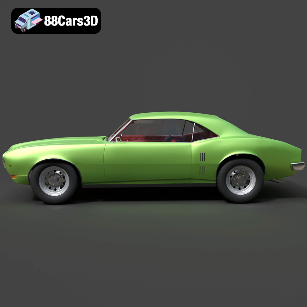 Pontiac Firebird 1998 3D Model