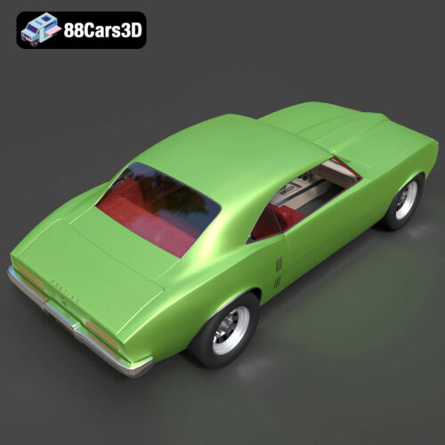 Pontiac Firebird 1998 3D Model
