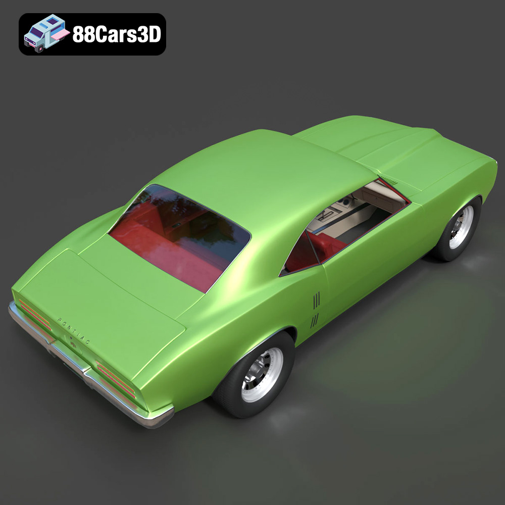 Pontiac Firebird 1998 3D Model