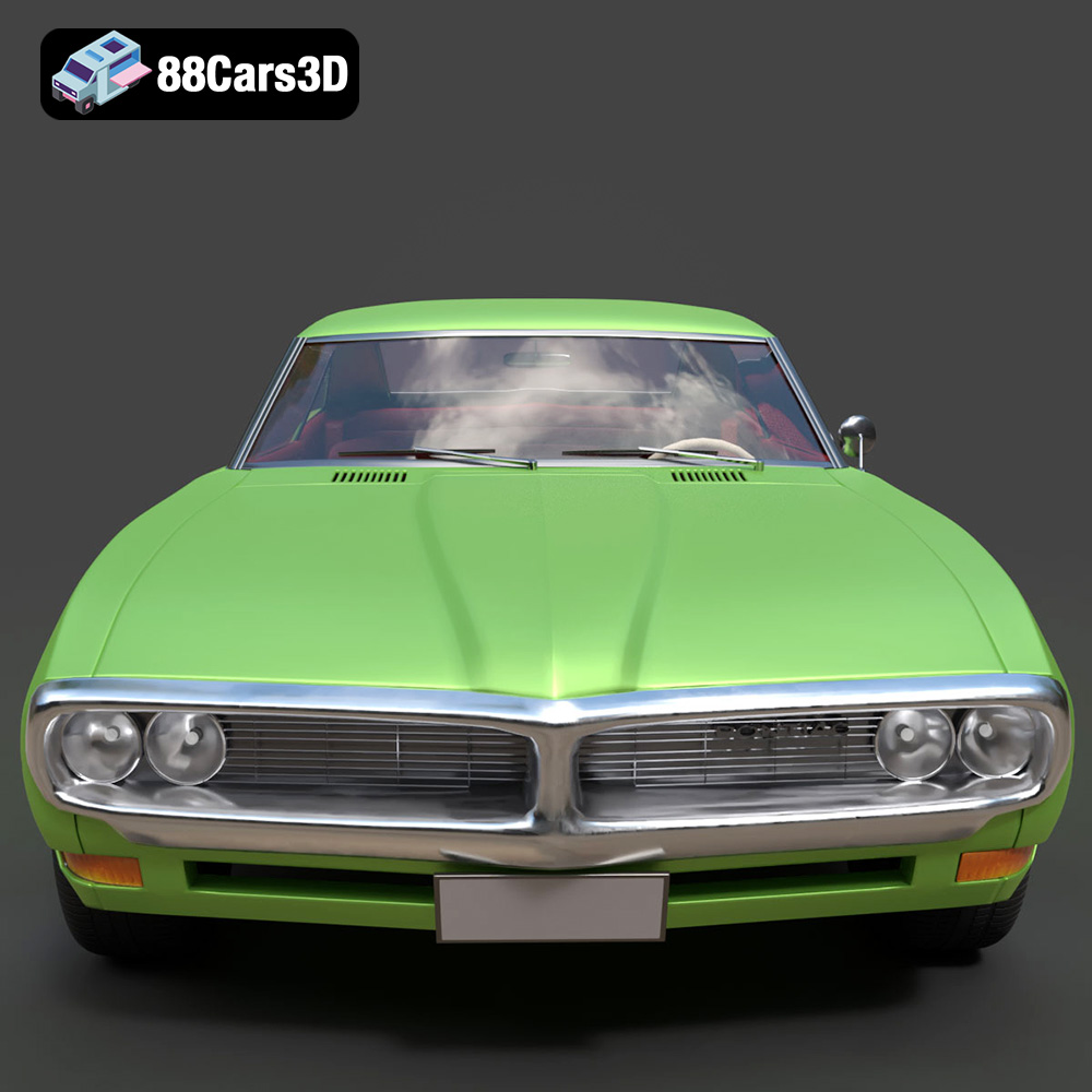 Pontiac Firebird 1998 3D Model