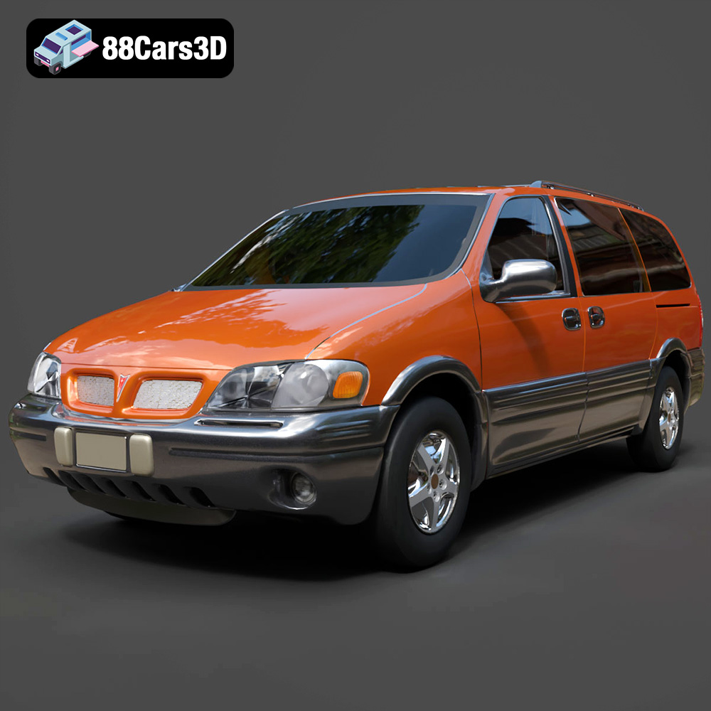 Pontiac Montana 1998 3D Model
