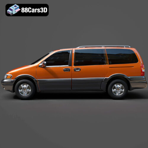 Pontiac Montana 1998 3D Model - Gallery Image 3 Pontiac Montana 1998 3D Model