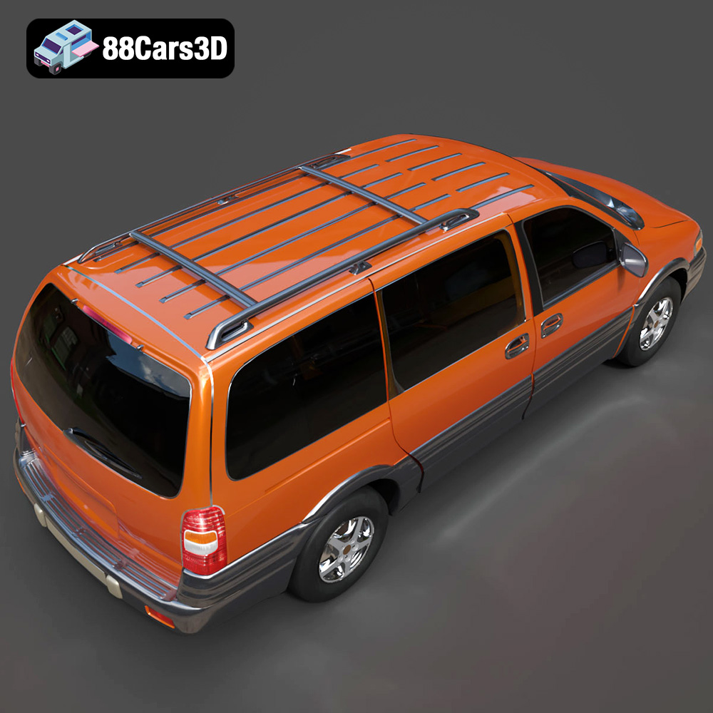 Pontiac Montana 1998 3D Model
