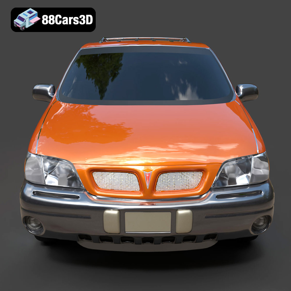 Pontiac Montana 1998 3D Model