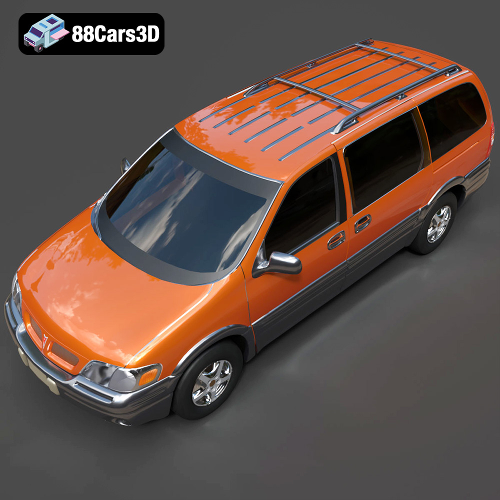 Pontiac Montana 1998 3D Model