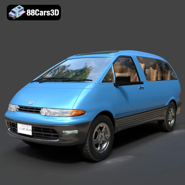 Toyota Estima Lucida 3D Model