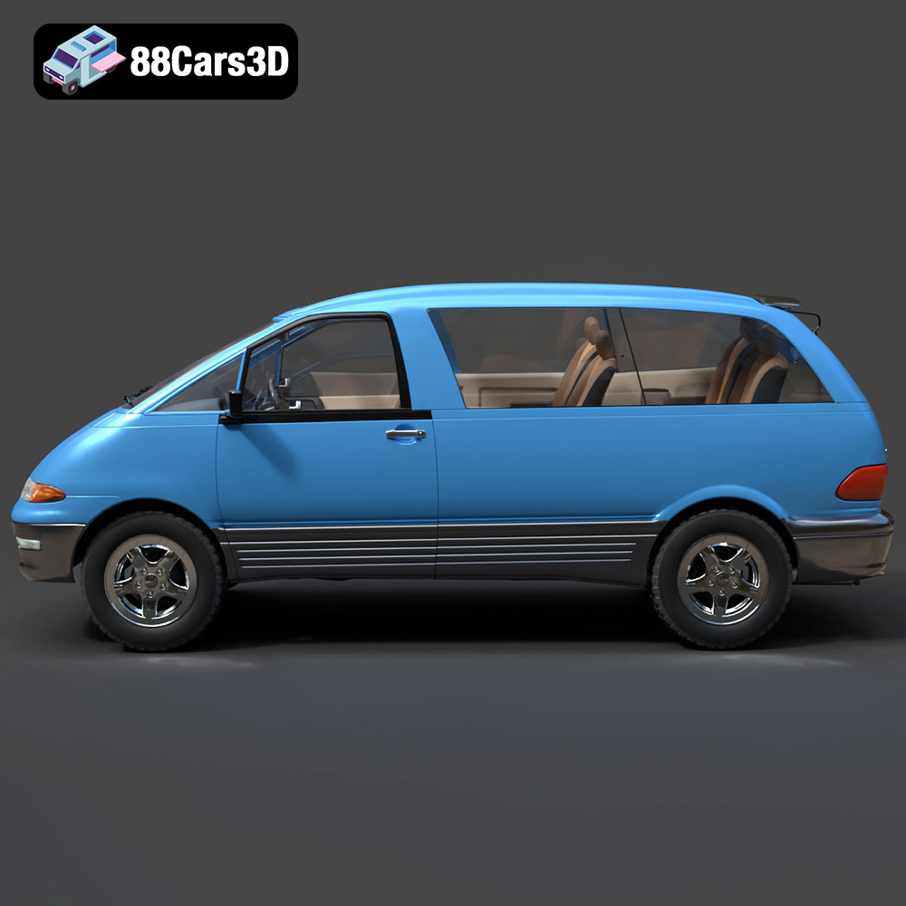 Toyota Estima Lucida 3D Model