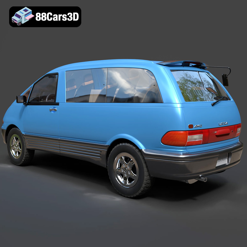 Toyota Estima Lucida 3D Model