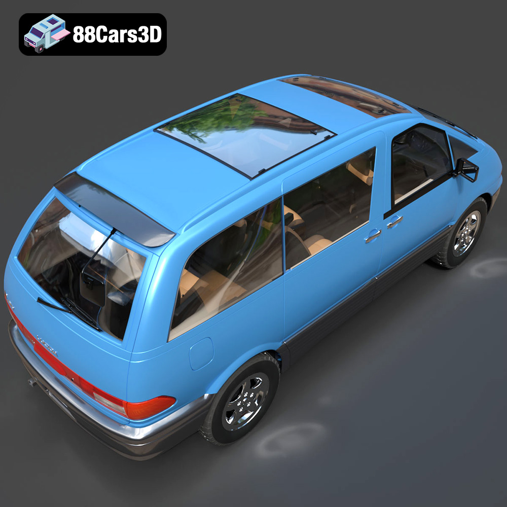 Toyota Estima Lucida 3D Model
