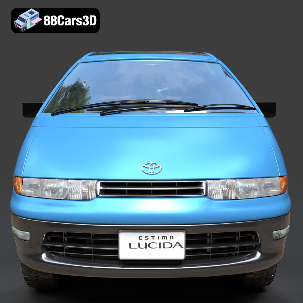 Toyota Estima Lucida 3D Model