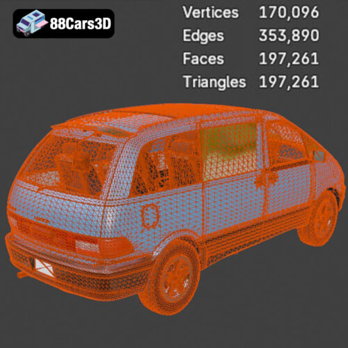 Toyota Estima Lucida 3D Model - Gallery Image 5 Toyota Estima Lucida 3D Model