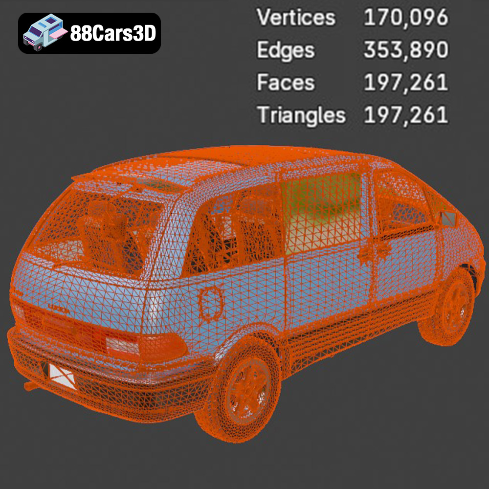 Toyota Estima Lucida 3D Model