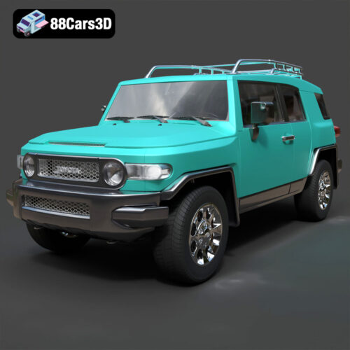 Toyota FJ Cruiser 2011 3D Model 3D Printable STL