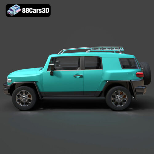 Toyota FJ Cruiser 2011 3D Model 3D Printable STL