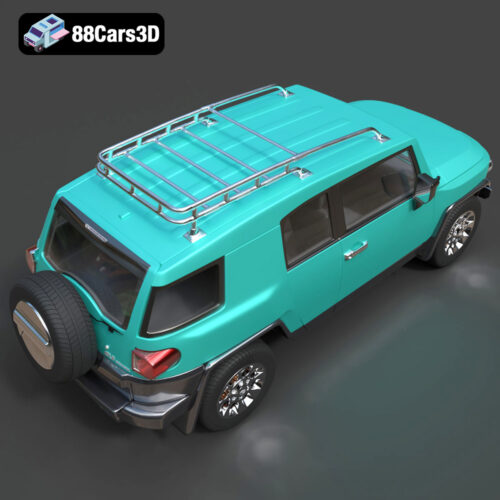 Toyota FJ Cruiser 2011 3D Model 3D Printable STL