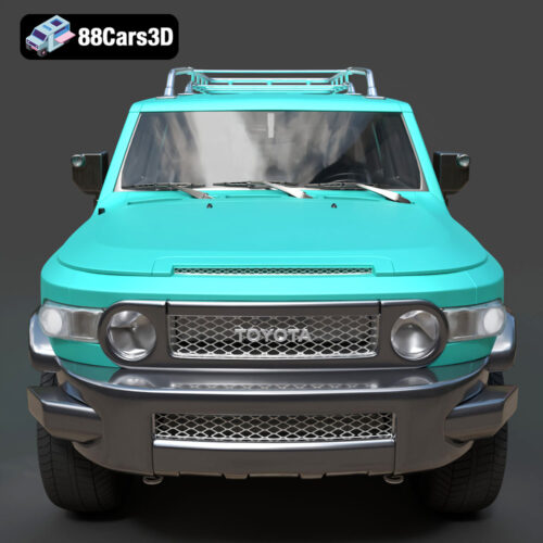 Toyota FJ Cruiser 2011 3D Model 3D Printable STL