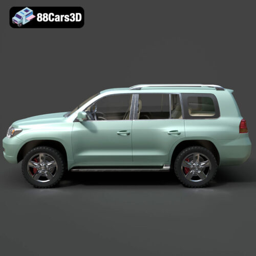 Toyota Land Cruiser 200 2008 3D Model