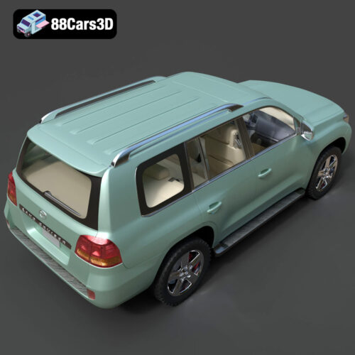 Toyota Land Cruiser 200 2008 3D Model