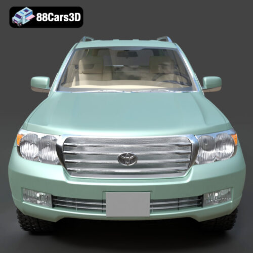 Toyota Land Cruiser 200 2008 3D Model