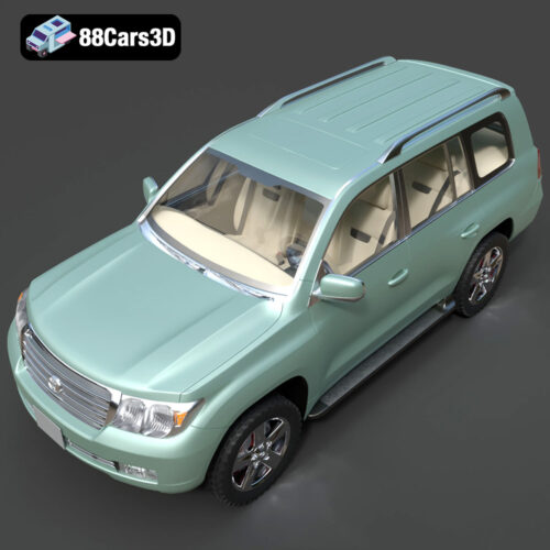 Toyota Land Cruiser 200 2008 3D Model