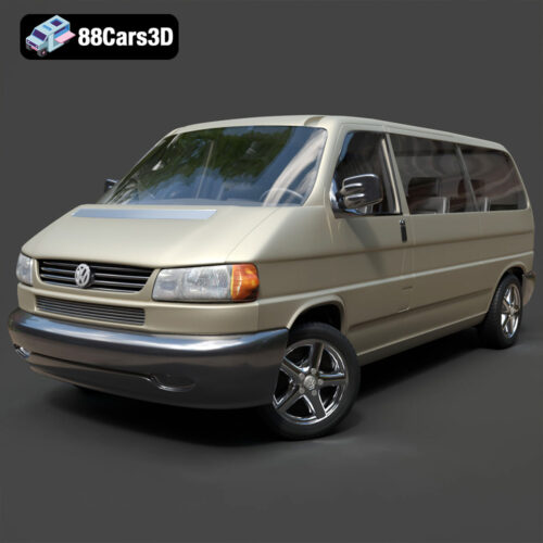 Volkswagen Caravelle 2020 3D Model