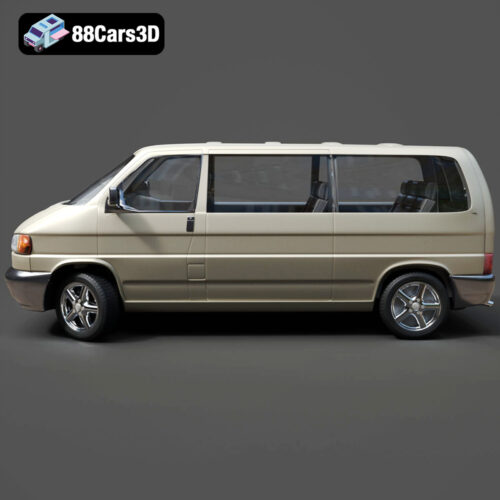 Volkswagen Caravelle 2020 3D Model