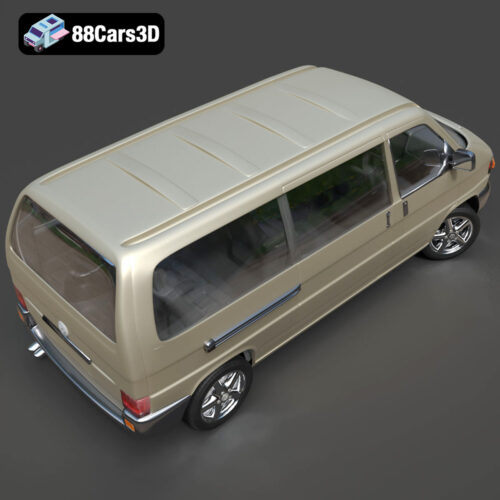 Volkswagen Caravelle 2020 3D Model
