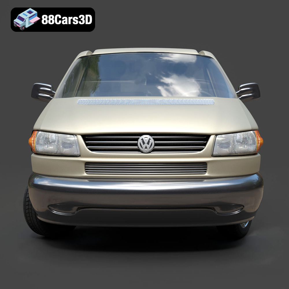 Volkswagen Caravelle 2020 3D Model