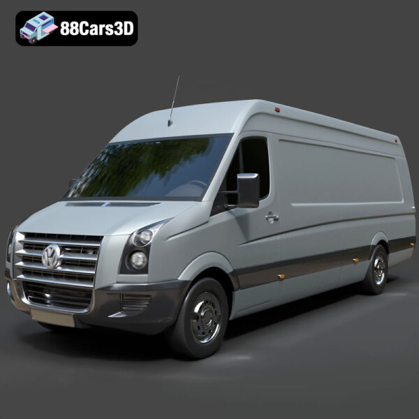 Volkswagen Crafter 2020 3D Model