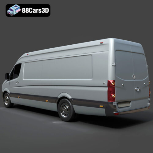 Volkswagen Crafter 2020 3D Model - Gallery Image 4 Volkswagen Crafter 2020 3D Model