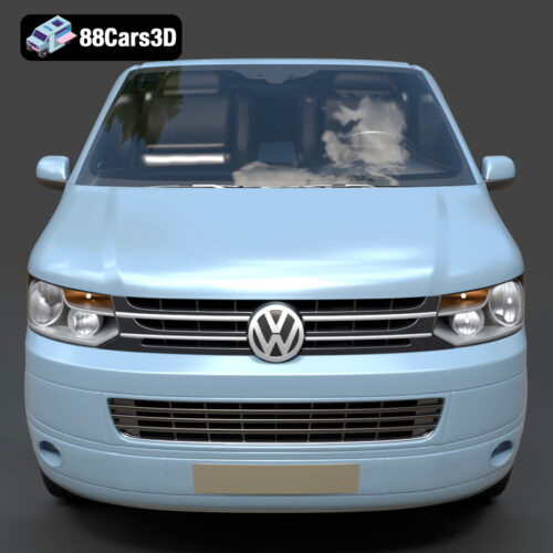 Volkswagen Transporter T5 FL 2010 3D Model