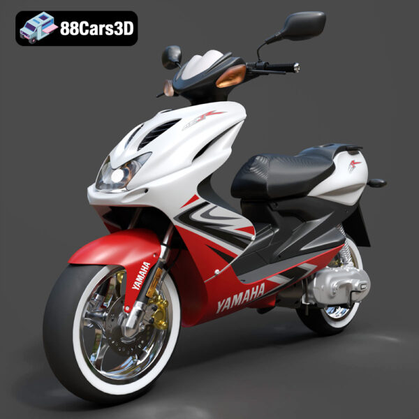 Yamaha Aerox R-002 2024 3D Model