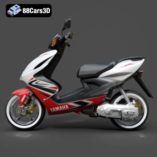 Yamaha Aerox R-002 2024 3D Model
