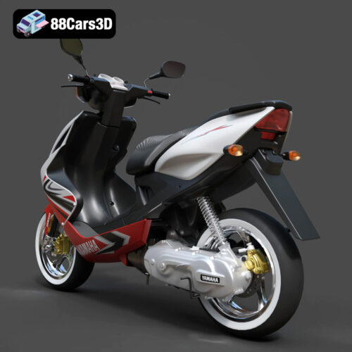 Yamaha Aerox R-002 2024 3D Model