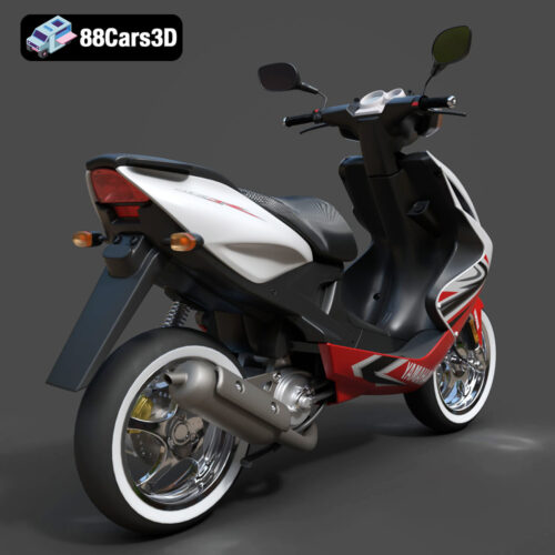 Yamaha Aerox R-002 2024 3D Model