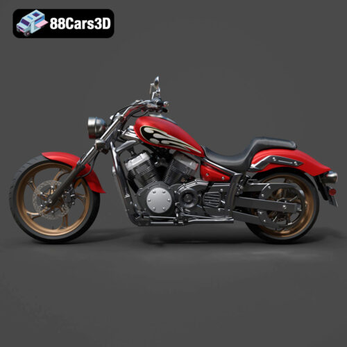Yamaha Stryker 2012 3D Model