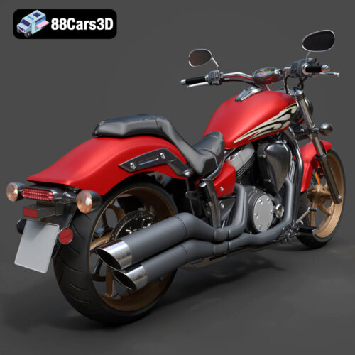 Yamaha Stryker 2012 3D Model