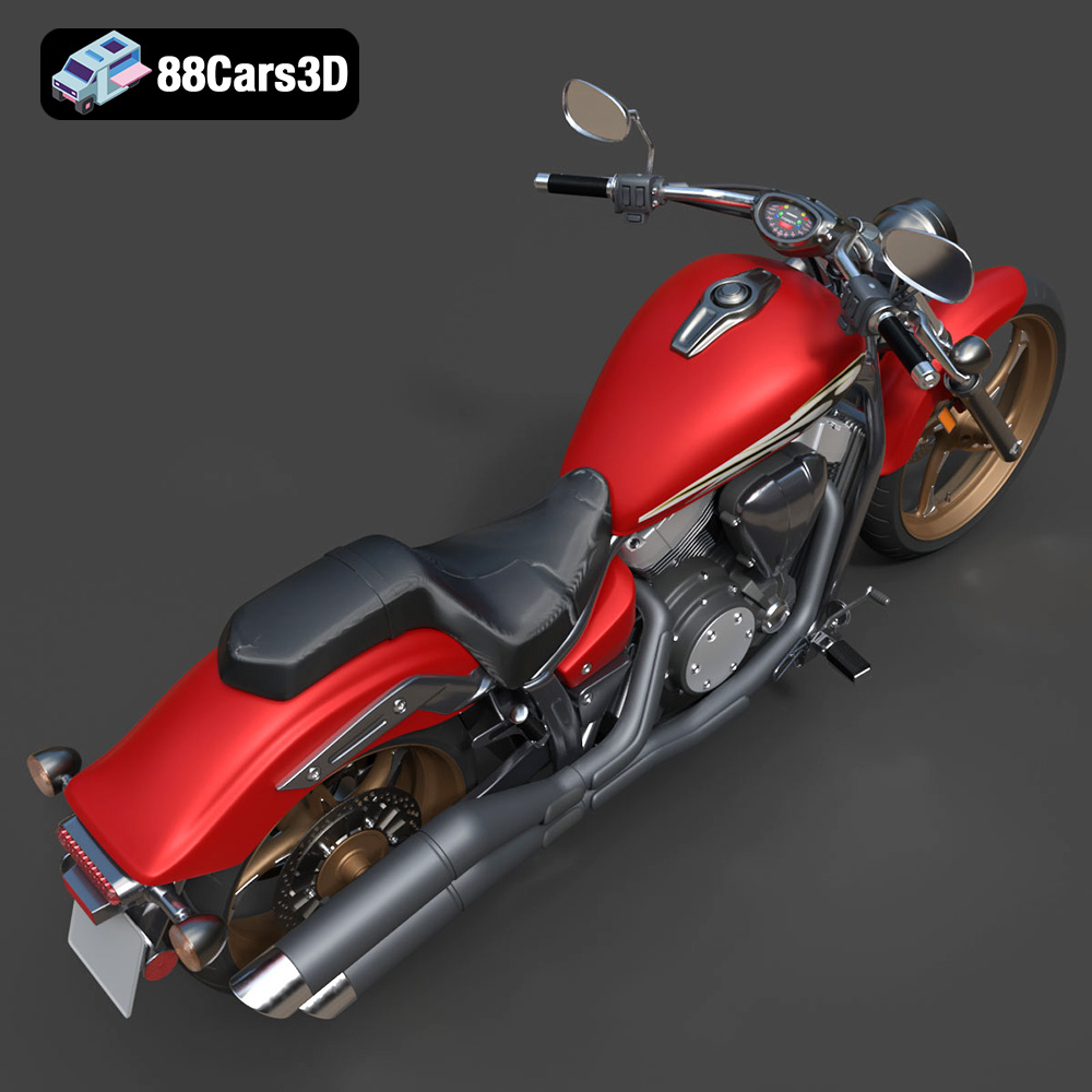 Yamaha Stryker 2012 3D Model