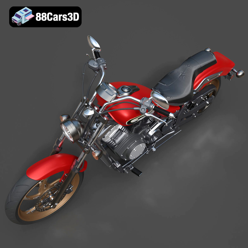 Yamaha Stryker 2012 3D Model