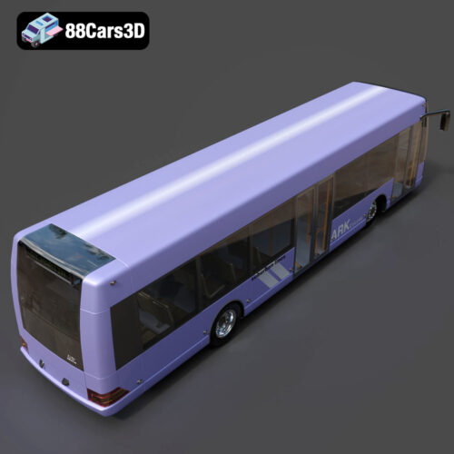 ARK Bus 12 Suburban Liner-004 ARKbus 12 Suburban Liner 3D Model