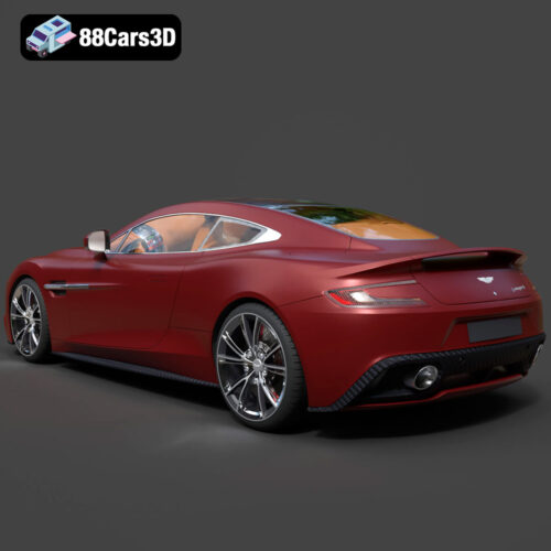 Aston Martin 2013 AM 310 Vanquish-003 Aston Martin 2013 AM 310 Vanquish 3D Model