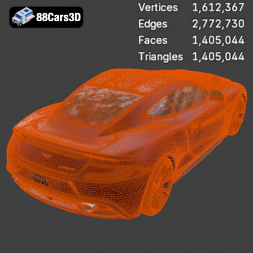 Aston Martin 2013 AM 310 Vanquish-008 Aston Martin 2013 AM 310 Vanquish 3D Model