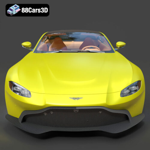 Aston Martin Vantage 2019 3D Model