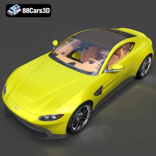 Aston Martin Vantage 2019 3D Model
