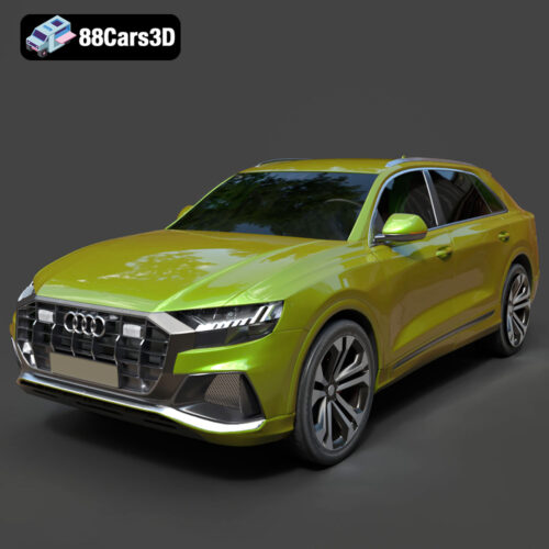 Audi Q8 2019 3D Model