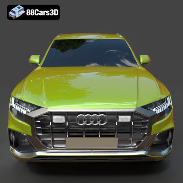 Audi Q8 2019 3D Model