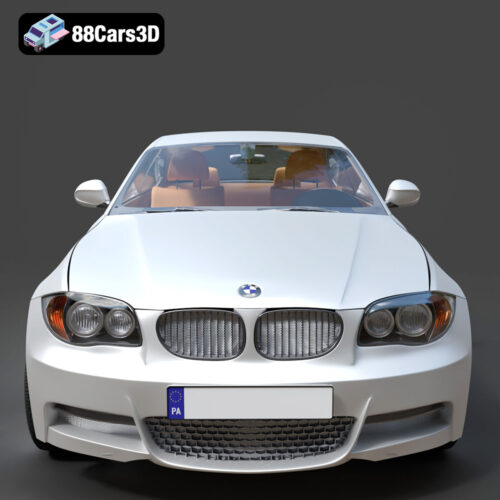 BMW 1 Series Coupe 2009 3D Model