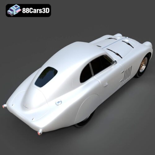 BMW 328 Mille Miglia Touring Coupe 3D Model