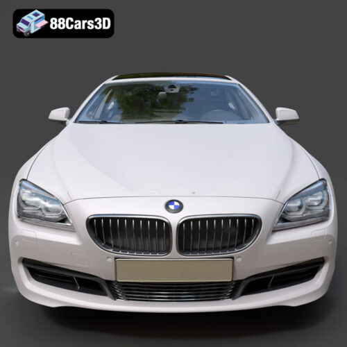 BMW 6 Series Gran Coupe (F06) 2015 3D Model