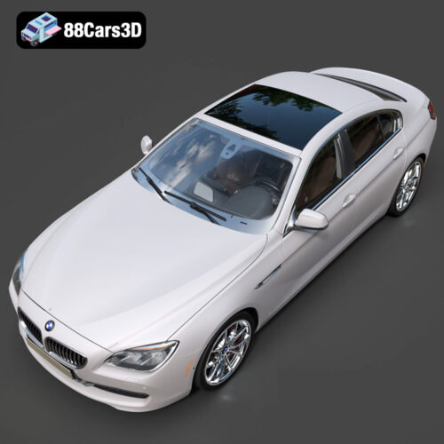 BMW 6 Series Gran Coupe (F06) 2015 3D Model